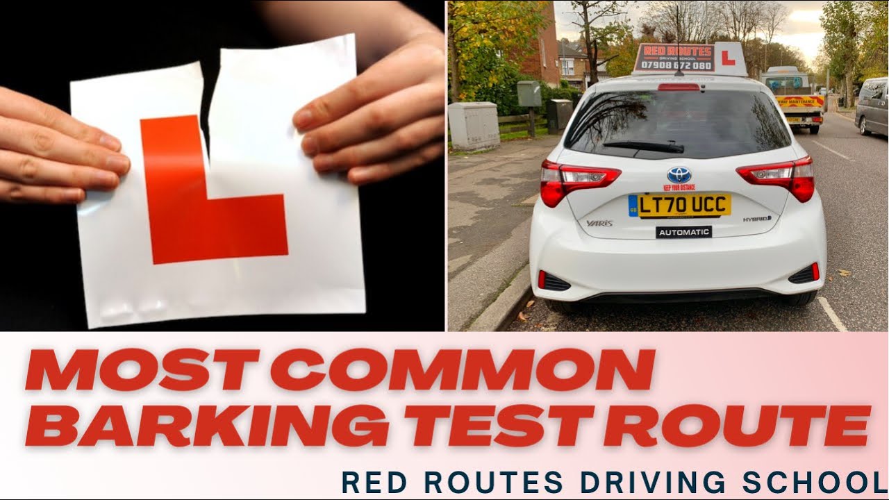 Barking Driving Test Route|| Driving Test route 2020|most common test route from barking test centre