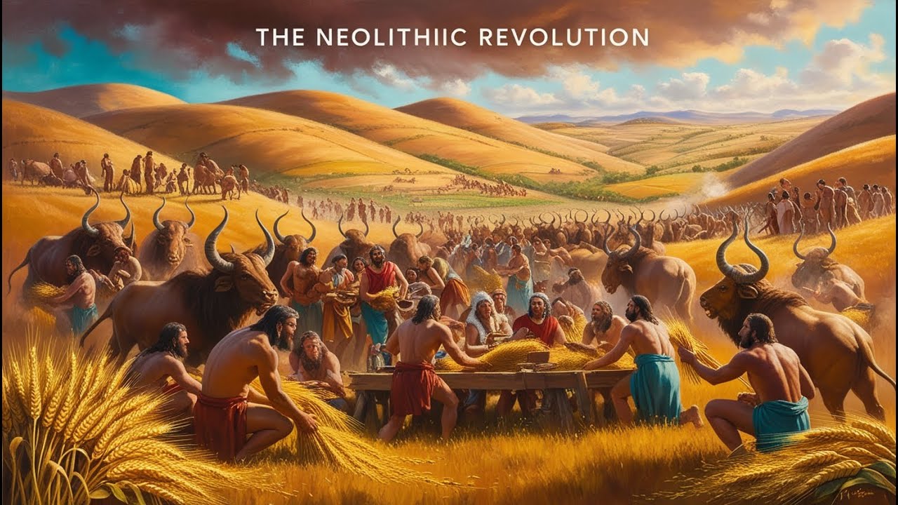 The Neolithic Revolution: The Dawn of Agriculture and Civilization (MiniDocumentary)