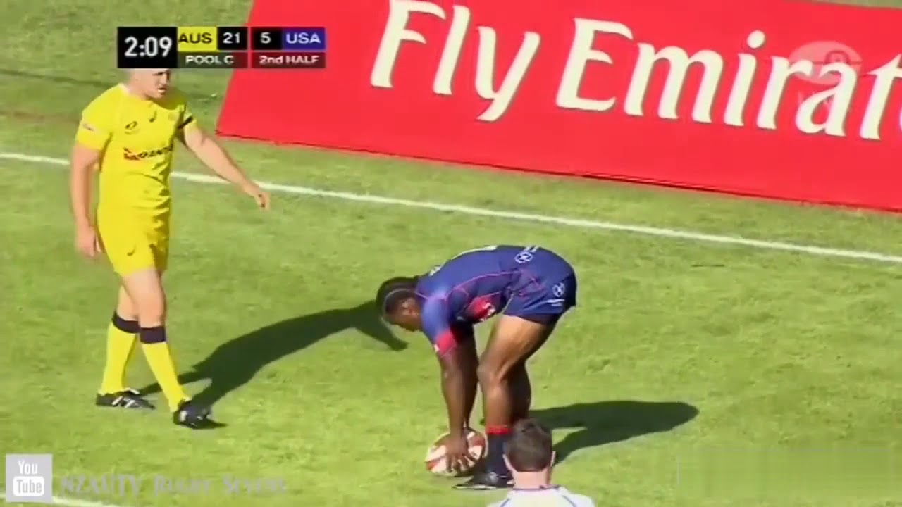WORLD S FASTEST RUGBY PLAYER   UNBELIEVABLE SPEED