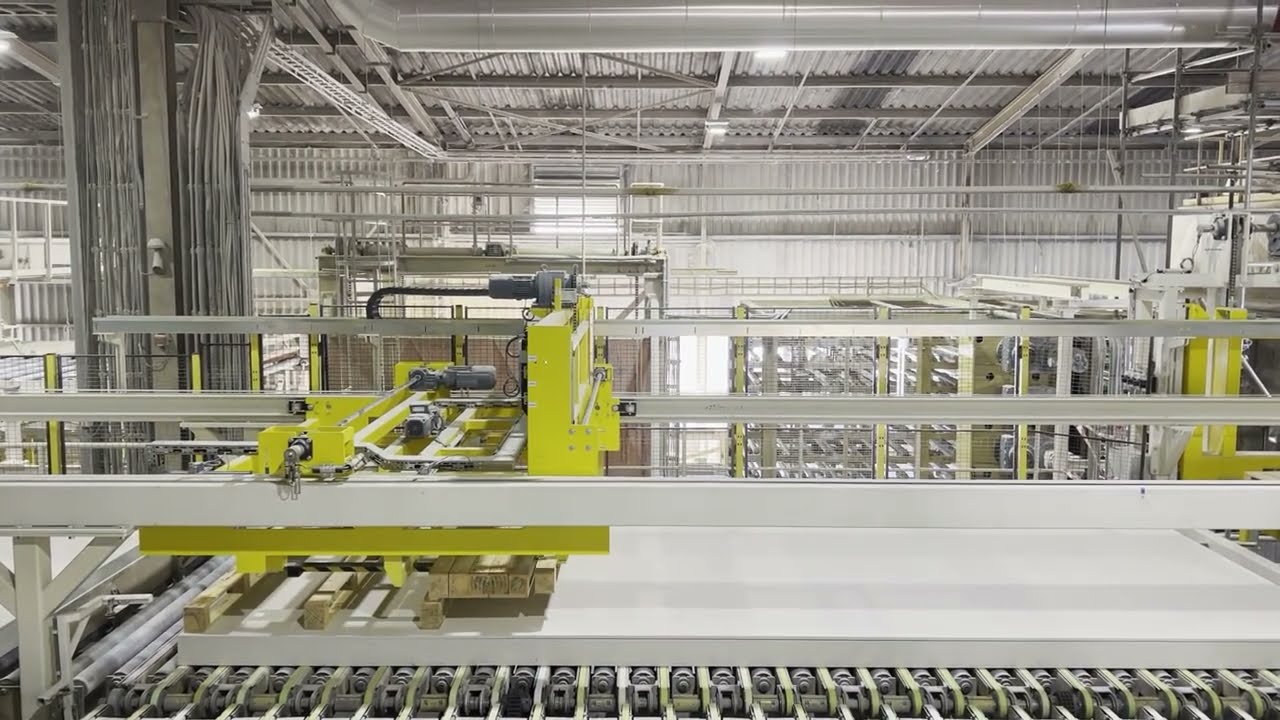 Automatische balkenlegger en autonoom rijdende traversewagen
