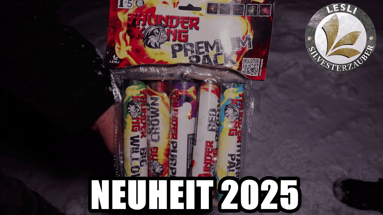 Lesli ThunderKong Premium Pack I Neuheit 2025 I Pyro Man