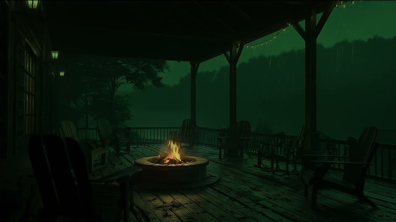 Intense Rainstorm at Night 🌙 Thunder Sounds for Relaxation and Deep Rest