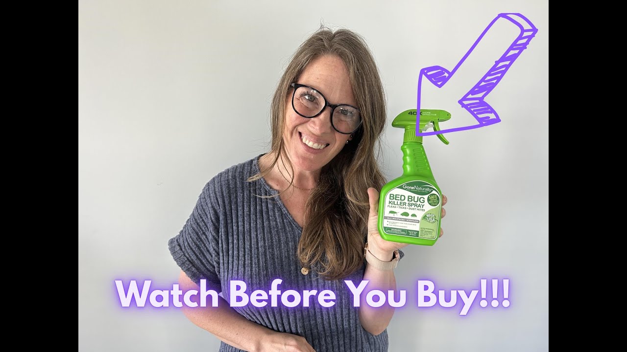 Bed Bug Spray, Kid and Pet Safe with No Smell!!