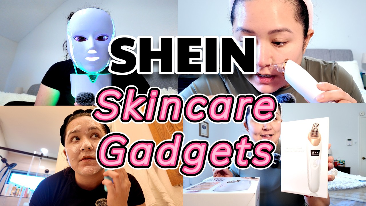 SHEIN'S Viral Skincare Gadgets... Are they worth buying?