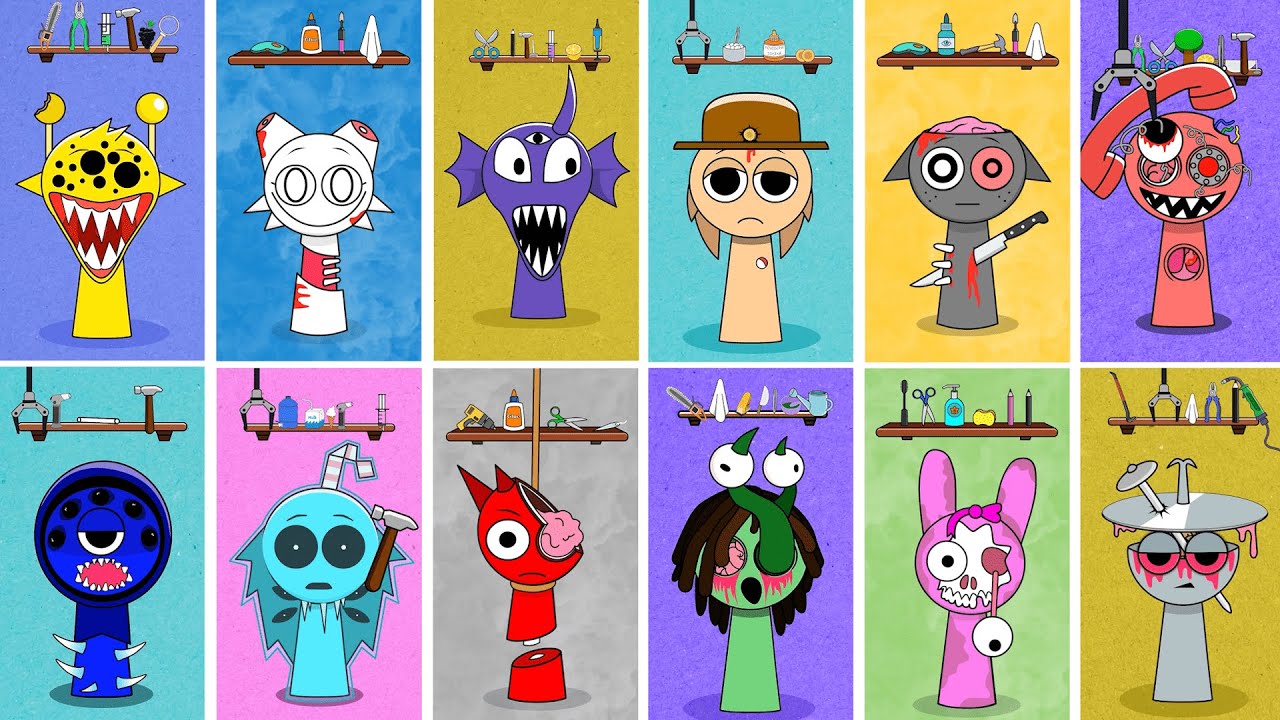 😱Ohh NO❗️HELP All Sprunki❗️Part 2 Incredibox Sprunki SURVIVED Animation #sprunki #incredibox