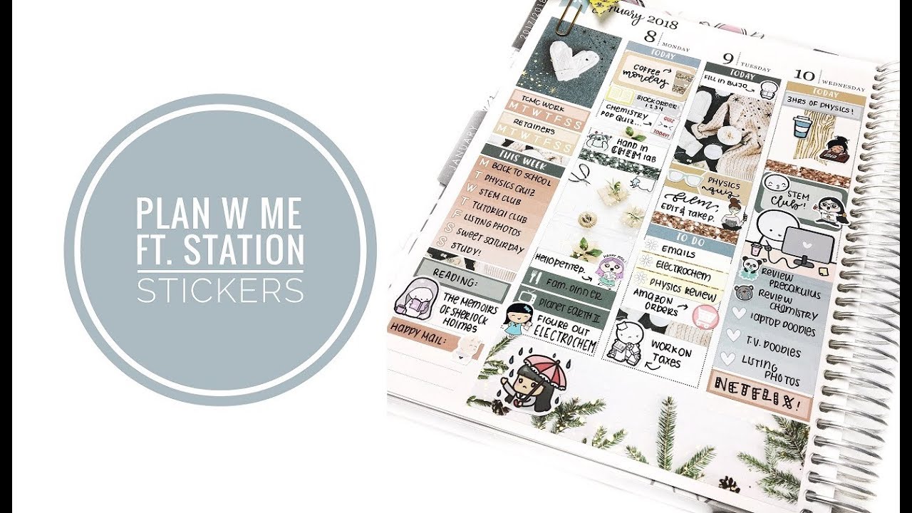 plan with me (ft. stationstickers)