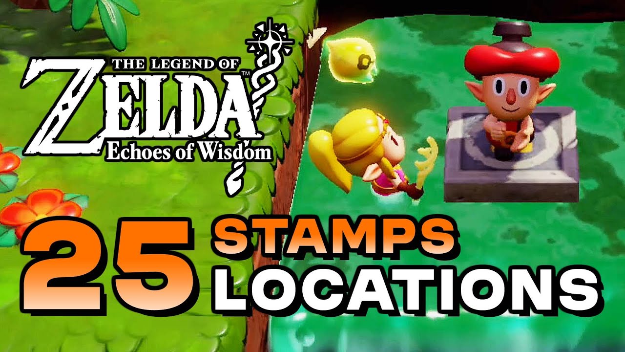 Zelda: Echoes of Wisdom - All Stamp Locations