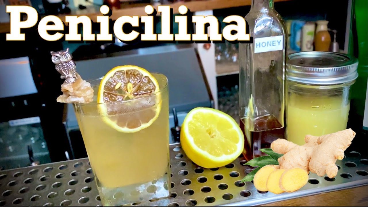 COCKTAIL PENICILINA / PENICILLIN / TUTORIAL BARTENDER
