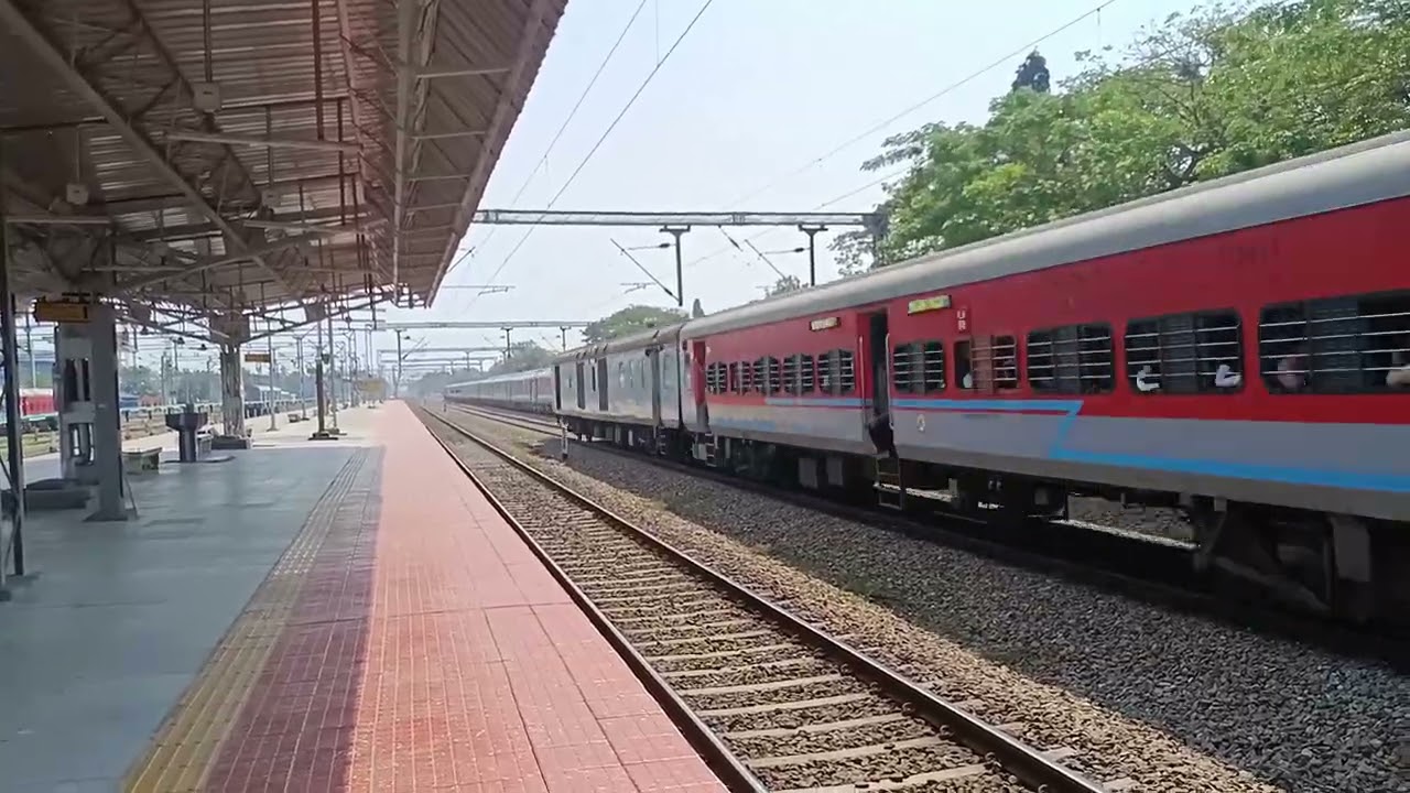 3 in 1 | Compilation of Trains Skipping Thiruvananthapuram North #IndianRailways 