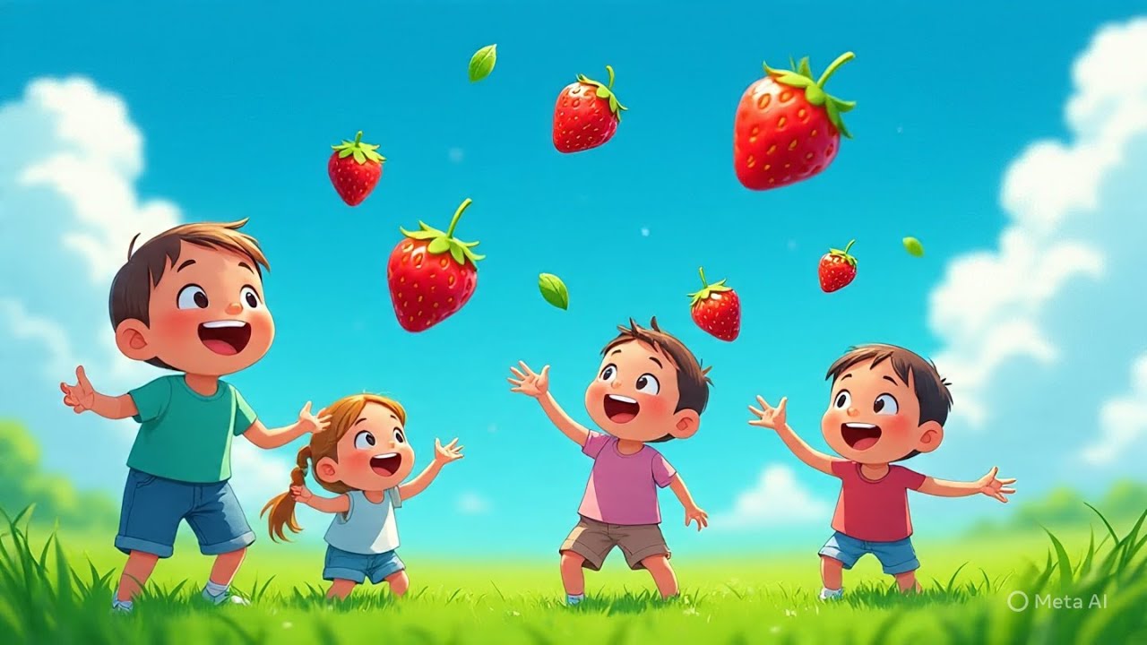 Sweet Little Strawberry! 🍓🎶 A Berry Delicious Song for Kids! | DoRéMi Show Kids