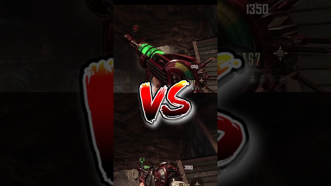 RAY GUN VS RAY GUN MARK 2 | COD ZOMBIES #shorts