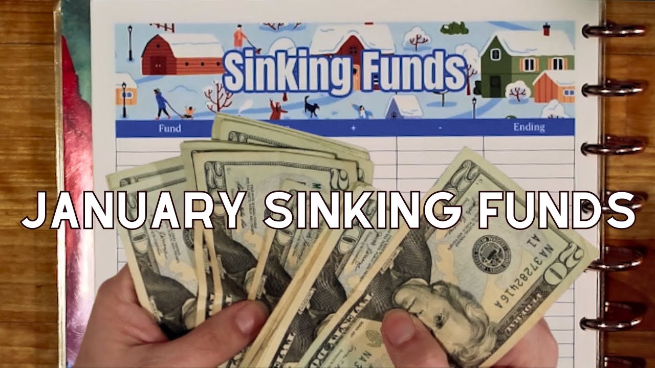 Short Term Savings | Budget with Me! | January Sinking Funds
