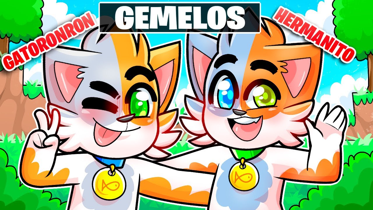 GATORONRON TIENE UN HERMANITO GEMELO💥😈 HERMANO GEMELO MALVADO EN MINECRAFT