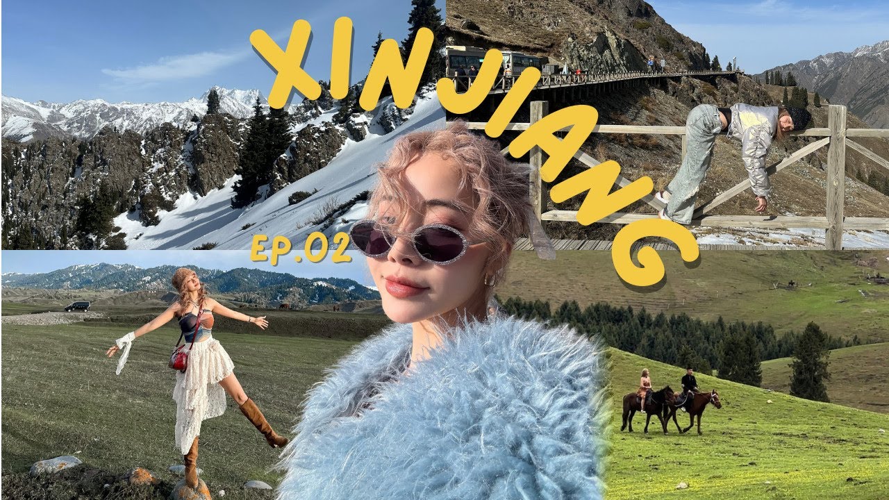 TÂN CƯƠNG EP2: Khám phá dãy núi Thiên Sơn, cưỡi ngựa trên thảo nguyên cùng dân du mục