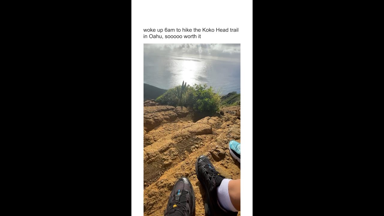 hiking Oahu's Koko Head trail
