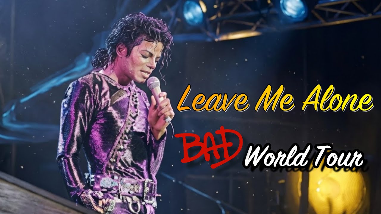 Michael Jackson - Leave Me Alone | Bad World Tour '87 (Fanmade)