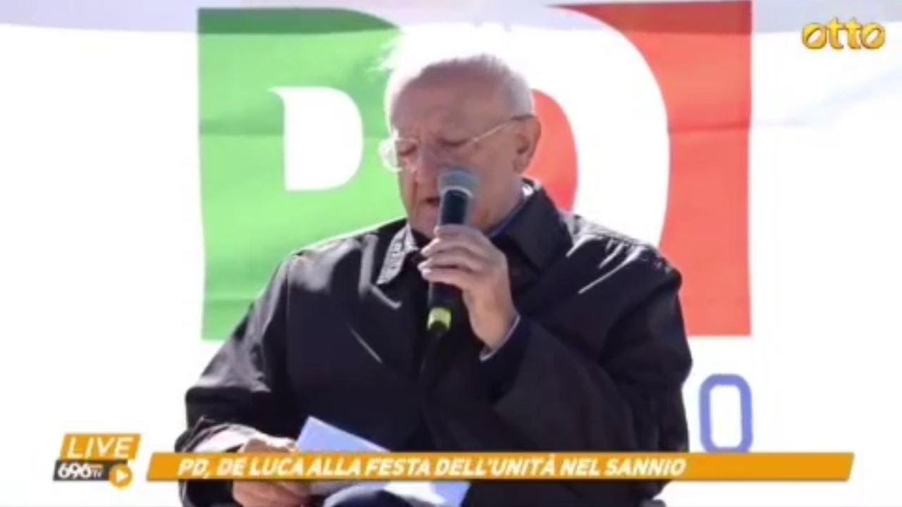 De Luca contro Ruotolo: 