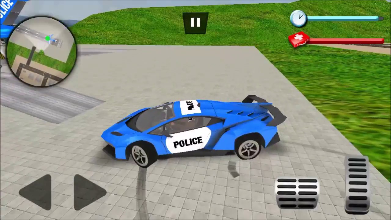 ►Police Plane Transport Game Transform Robot Car Android Gameplay HD