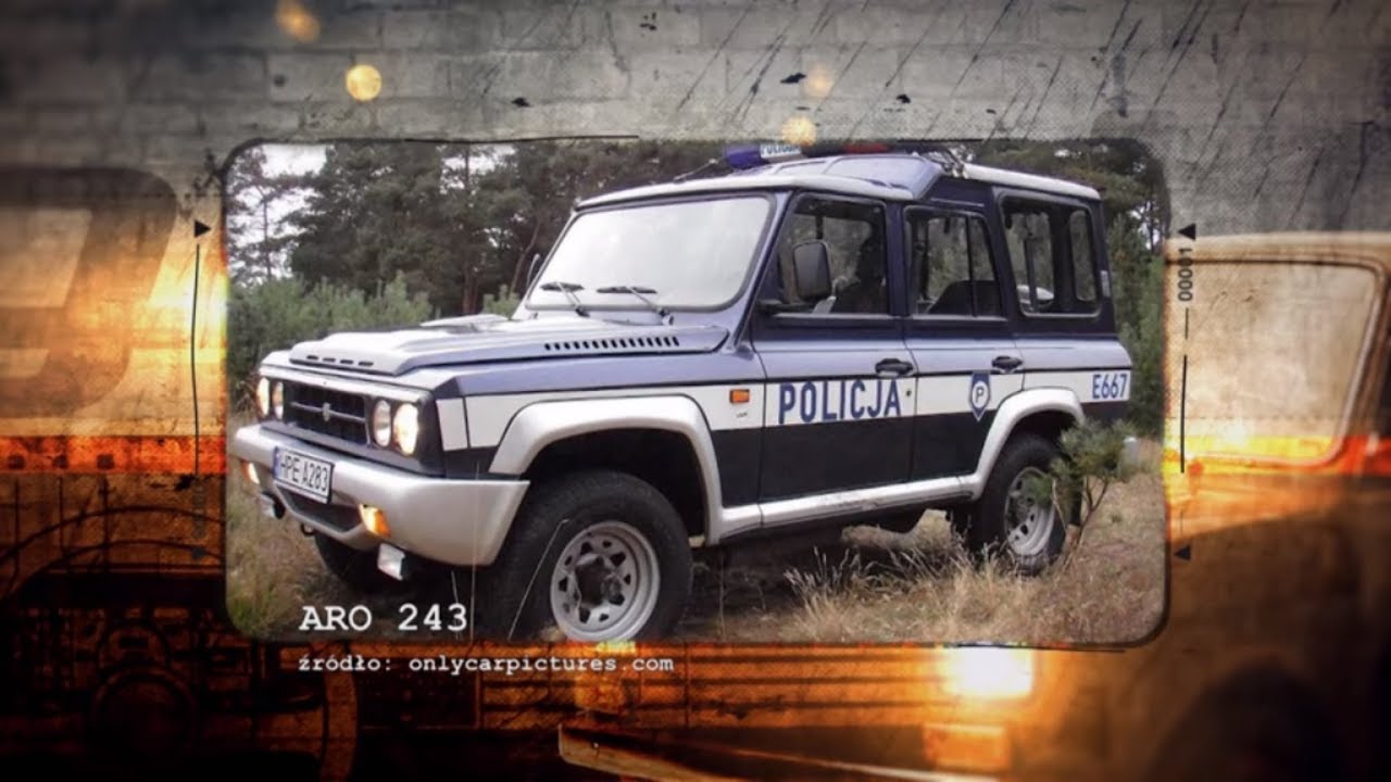 Rumuńskie samochody terenowe pełniły służbę w polskiej policji! #Legendy_PRL