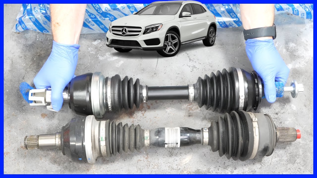 How to Replace CV Axle Mercedes Benz GLA 250 2014-2020 | Sizes and Torque Specs Included!