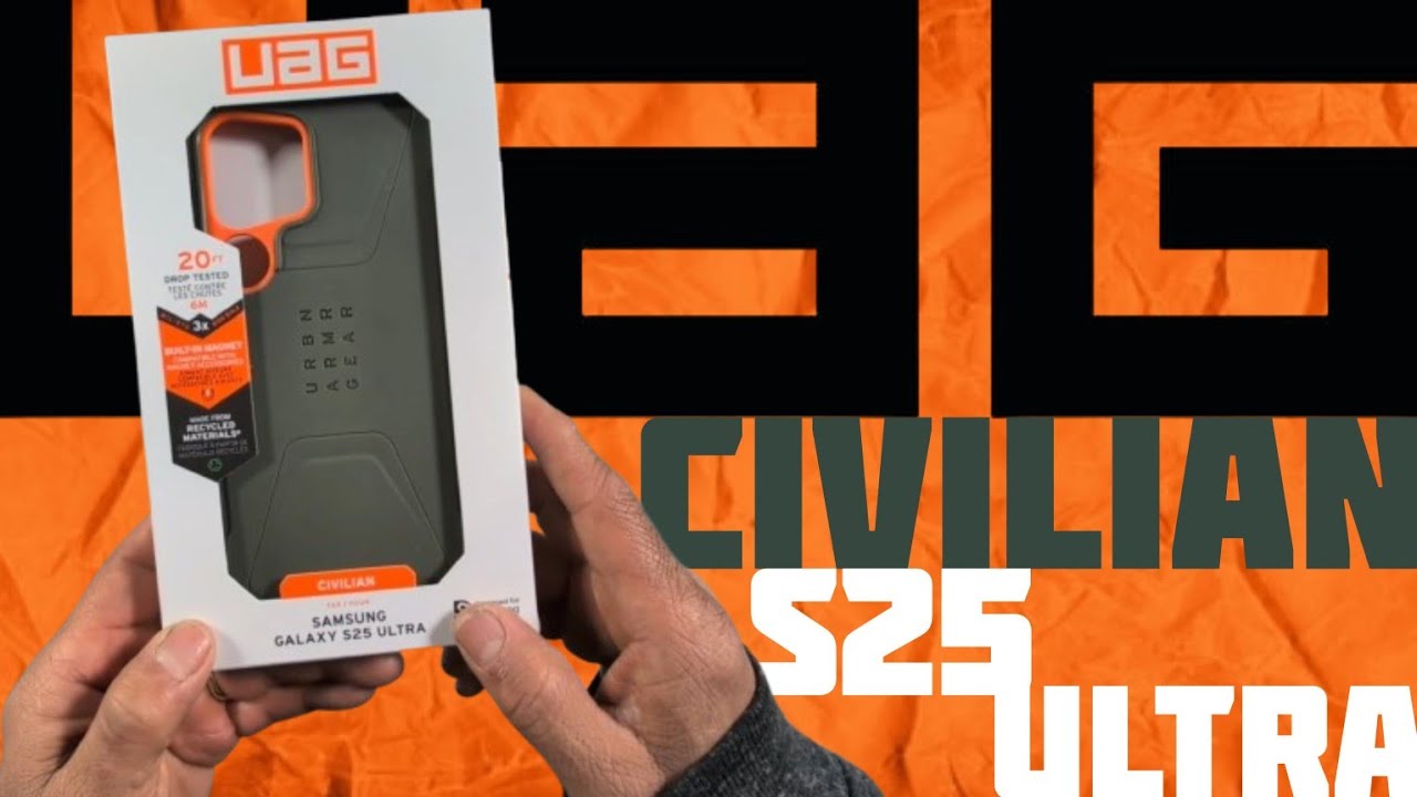 UAG Olive Drab Civilian Case Review for Samsung Galaxy S25 Ultra