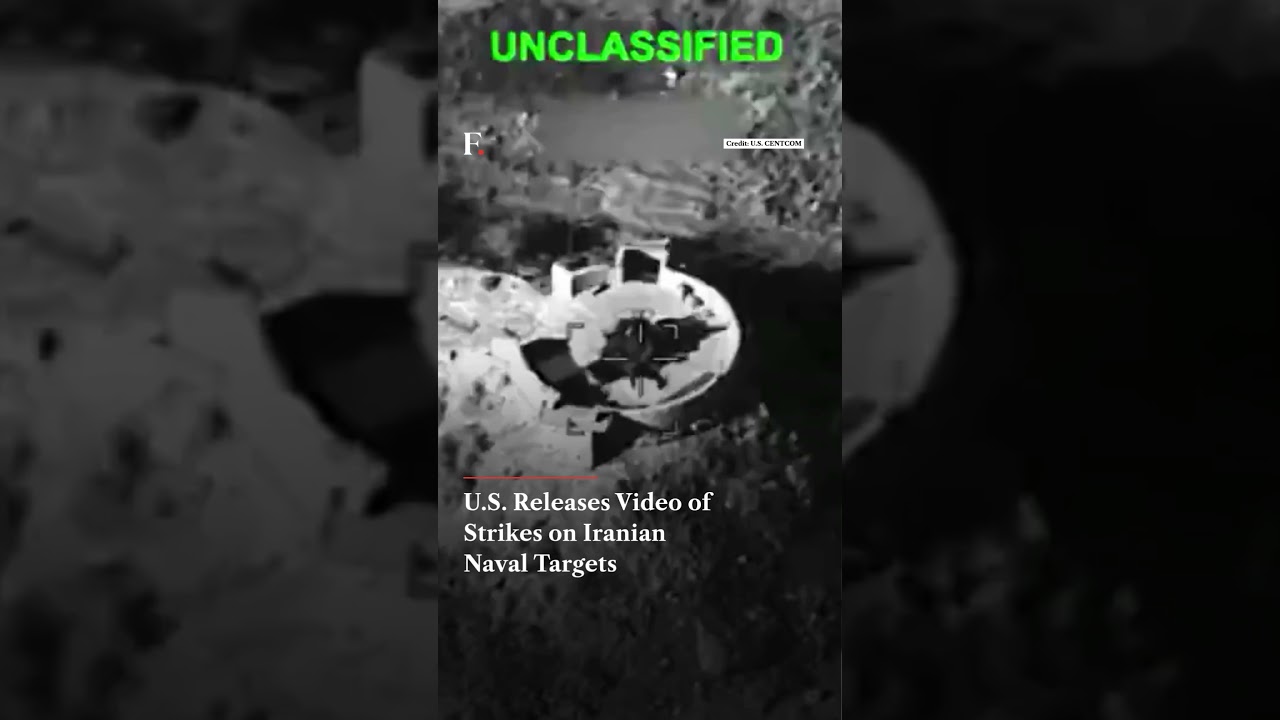 U.S. Releases Video of Strikes on Iranian Naval Targets | N18G