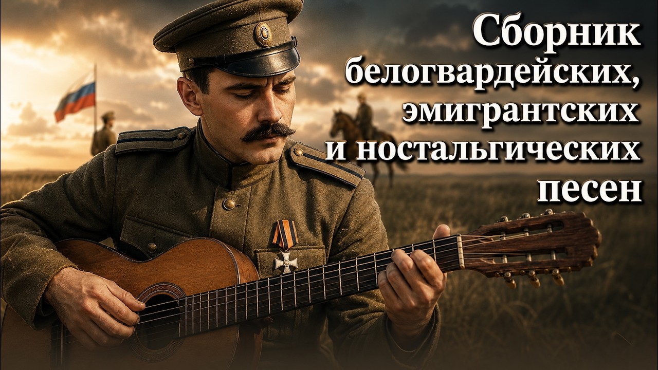 Сборник белогвардейских, эмигрантских и ностальгических песен | AI Song Music album