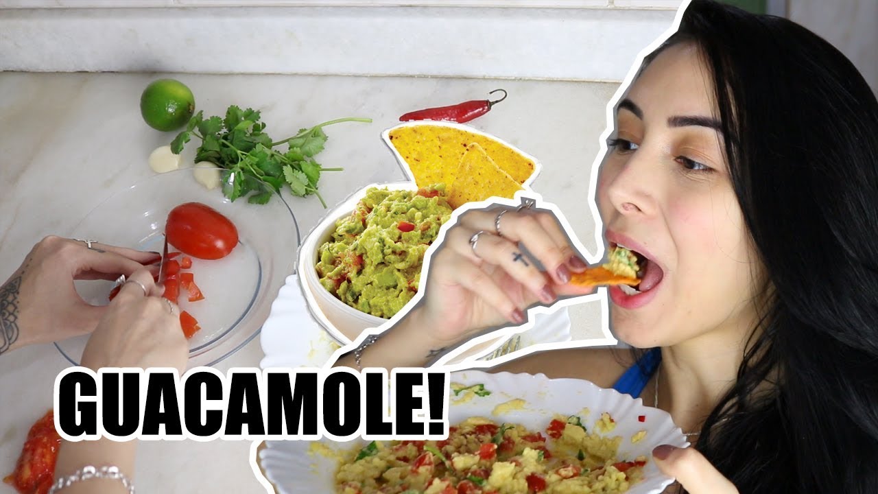 FIZ UMA GUACAMOLE! #isanacozinha