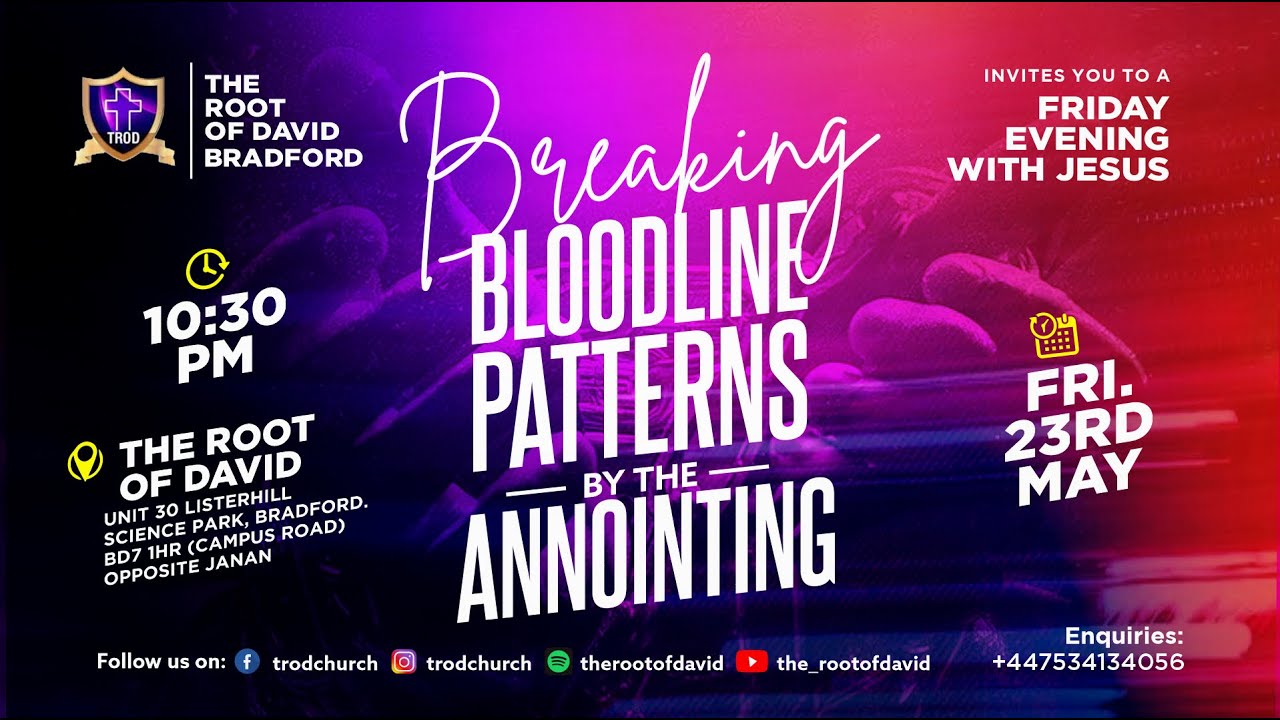 Breaking Bloodline Patterns by the Anointing