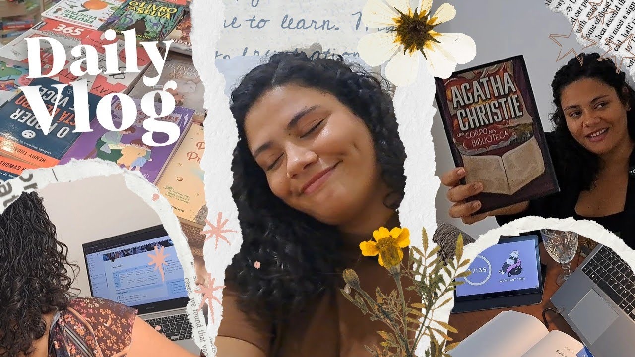 Começando meu último semestre na faculdade… + leitura do momento e passeio com amiga | daily vlog