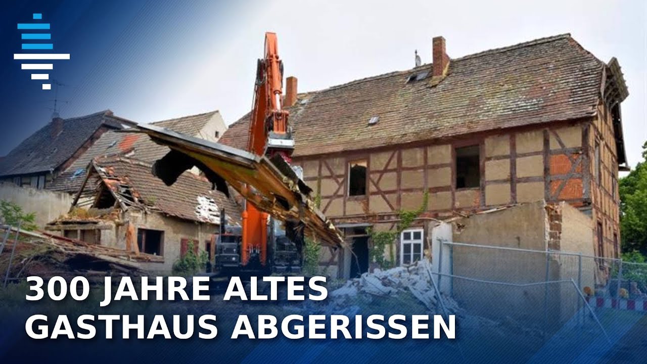 300 Jahre altes Gasthaus &bdquo;Prinz von Anhalt&ldquo; wird abgerissen