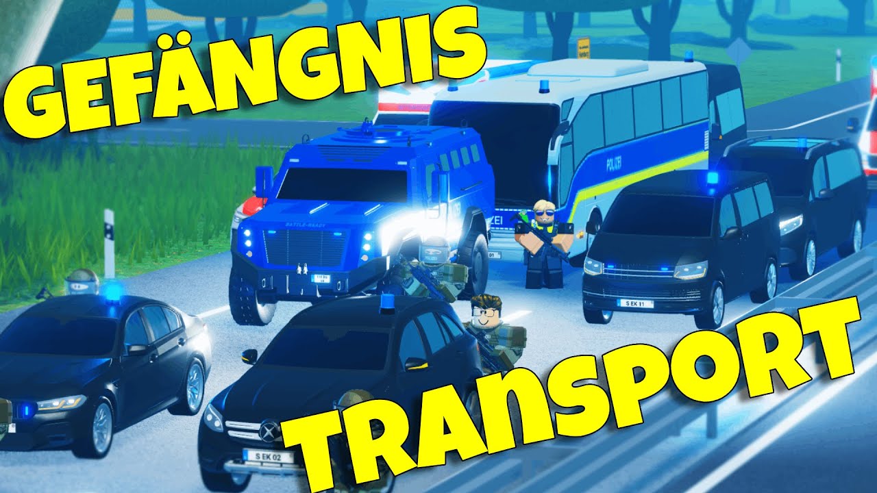 GEFÄNGNISTRANSPORT GEHT SCHIEF in NOTRUF HAMBURG| ROBLOX Deutsch