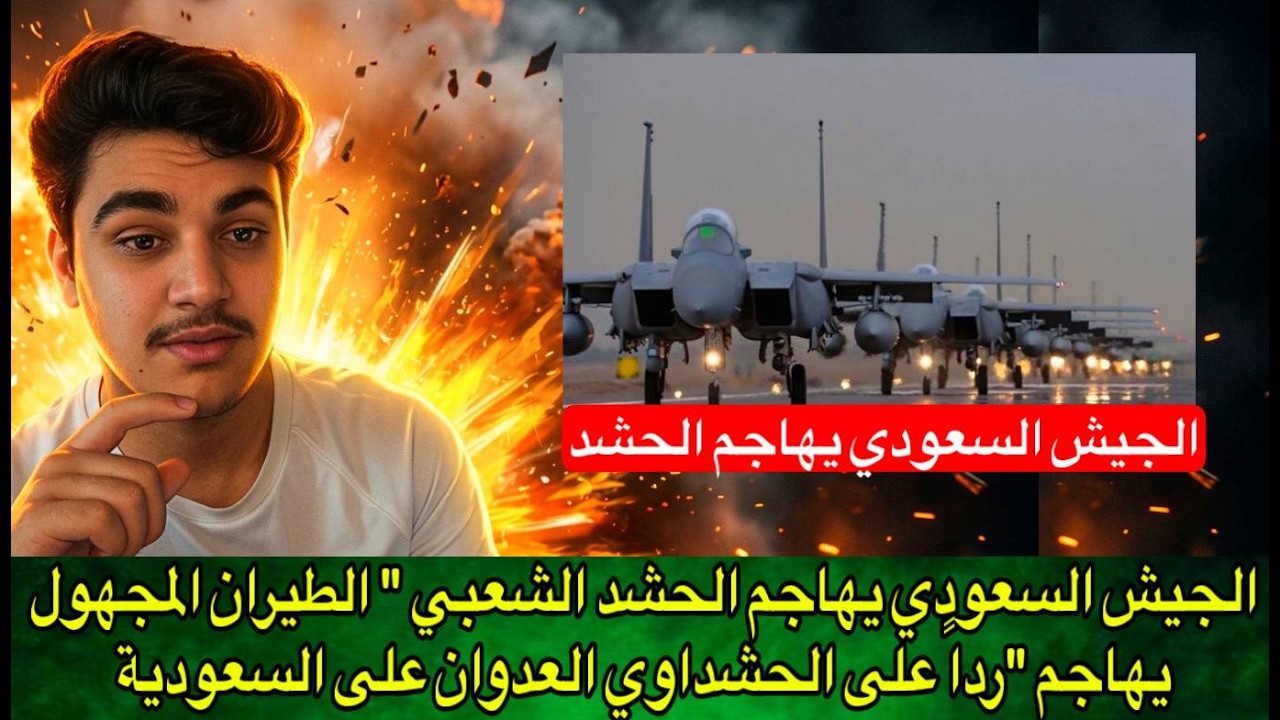 الجيش السعودي يهاجم الحشد الشعبي 