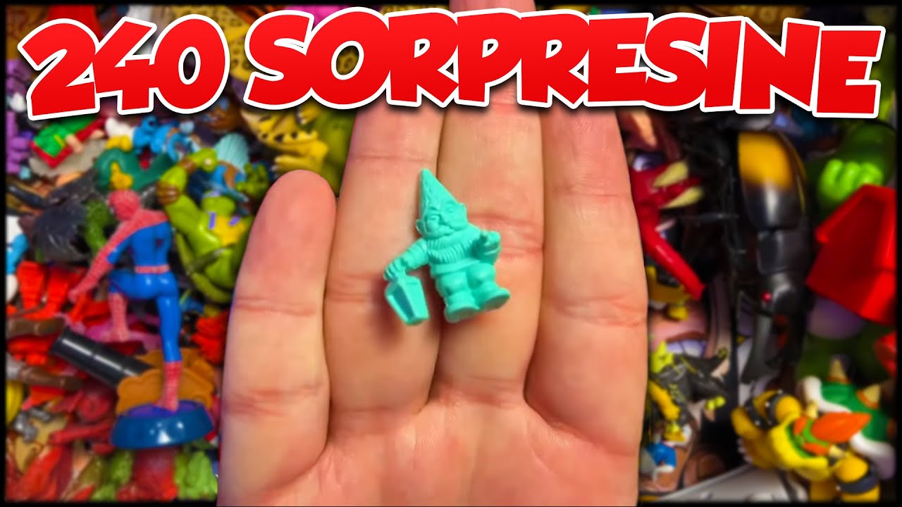HO BATTUTO IL MIO RECORD! 240 SORPRESINE COMPRATE!