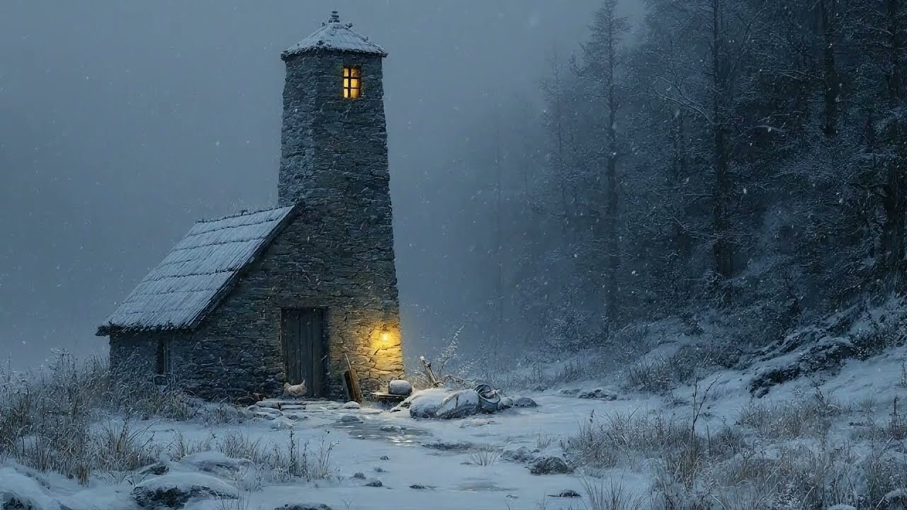 Glowstone Watchtower ❄️ Sleep Lofi Music (1 Hour)