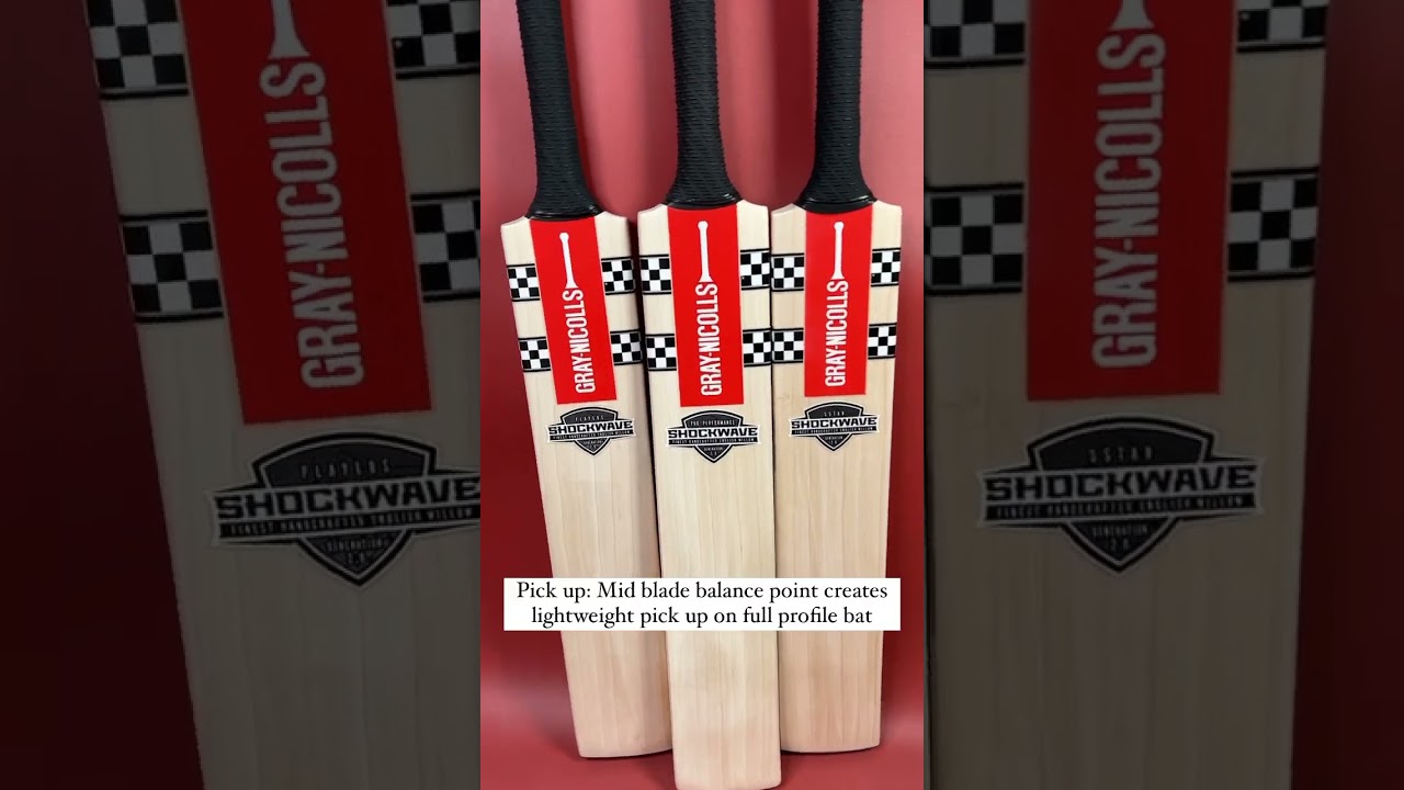 Gray-Nicolls ShockWave Gen 2.0 Pro Performance Cricket Bat #cricket #cricketbats #cricketgear #bat