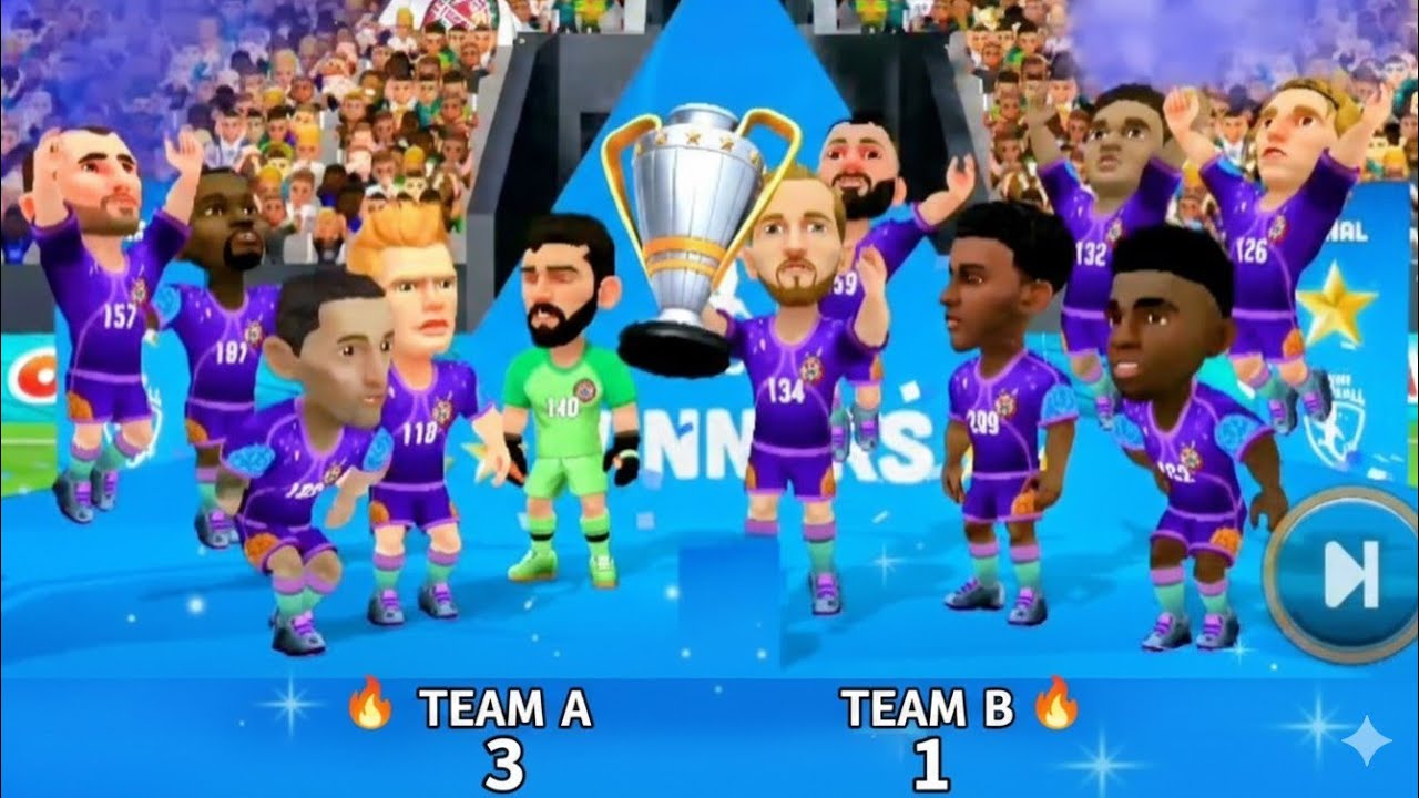 Mini Football Game | Mini Football Gameplay | Mini Football Gameplay Tournament | Mini Football 🏈⚽🔥 