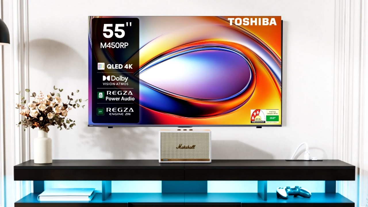 TOSHIBA 55 inches M450RP Series 4K Ultra HD Smart QLED TV