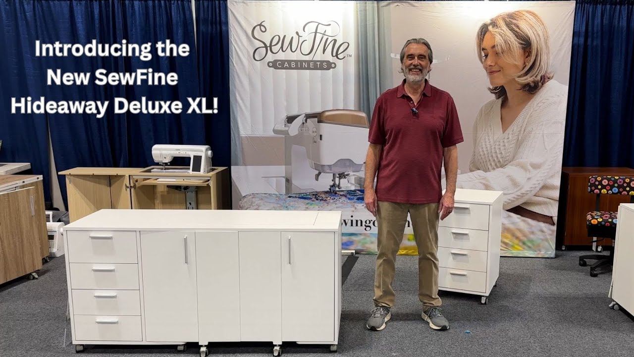 SewFine Hideaway Deluxe XL Sewing Cabinet