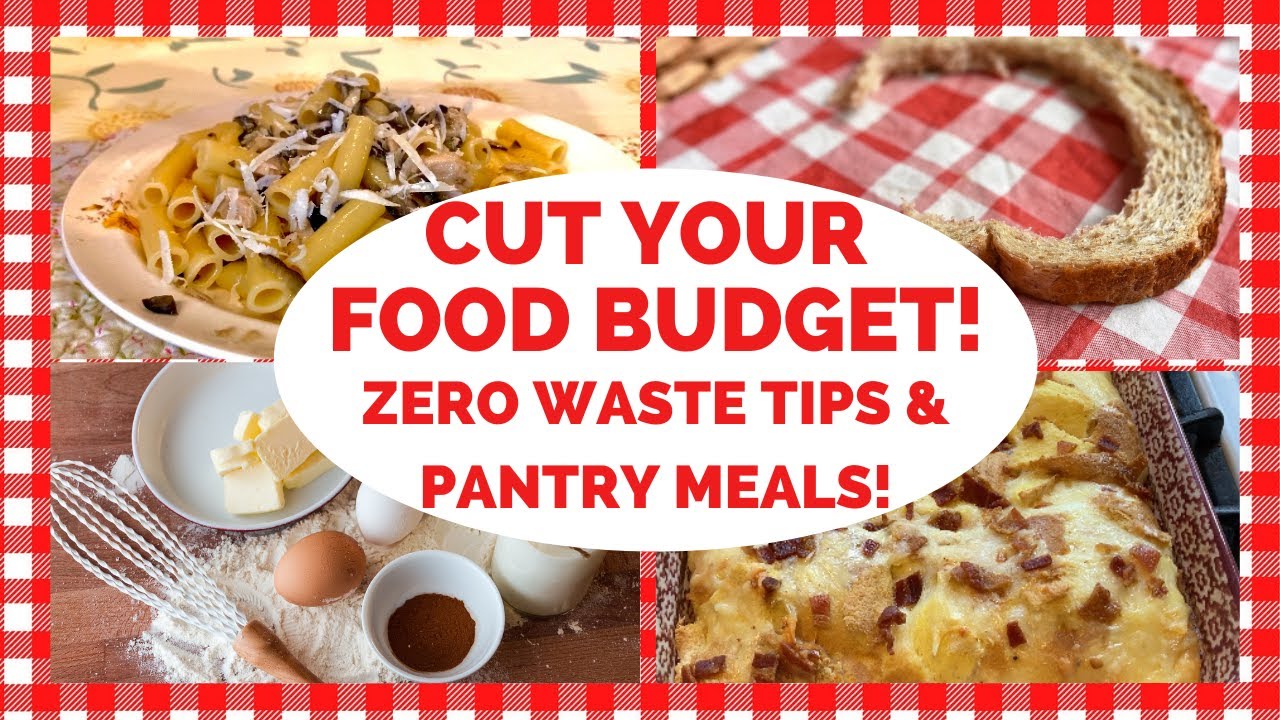CUT YOUR FOOD BUDGET! ZERO WASTE FOOD RECIPES & TIPS! FRUGAL LIVING!  Pasta with Tuna and Capers!