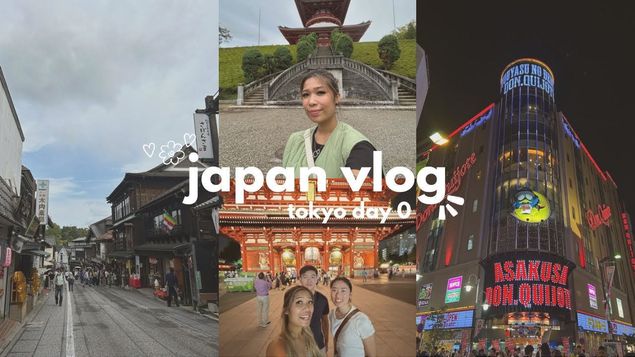 japan series☆彡narita and day 0 in tokyo!