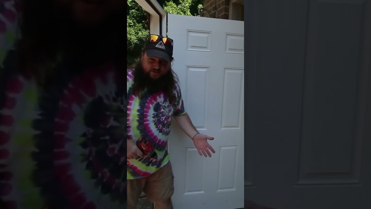 Save your back and work standing up! #doorrepair #construction #woodworking #diy