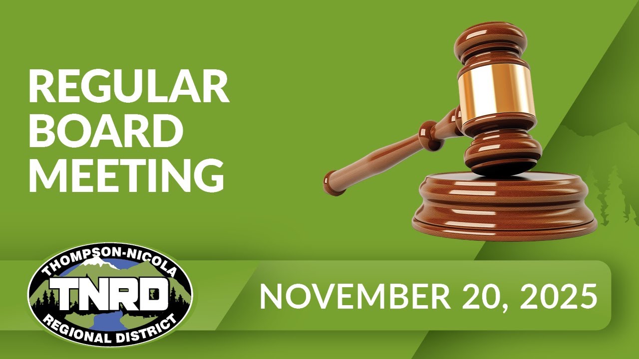 TNRD Regular Board Meeting - November 20, 2025