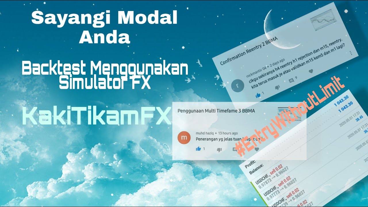Tutorial Menggunakan Forex Simulator 2 FXBLUE TRADING SIMULATOR V3