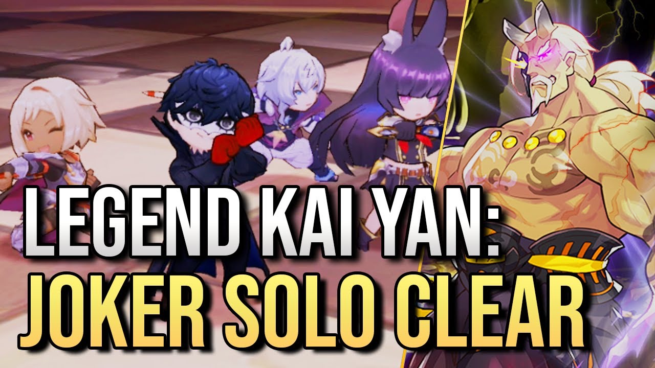 Joker Showcase - LKai Solo Clear (4 DPS / No Healer) | Dragalia Lost