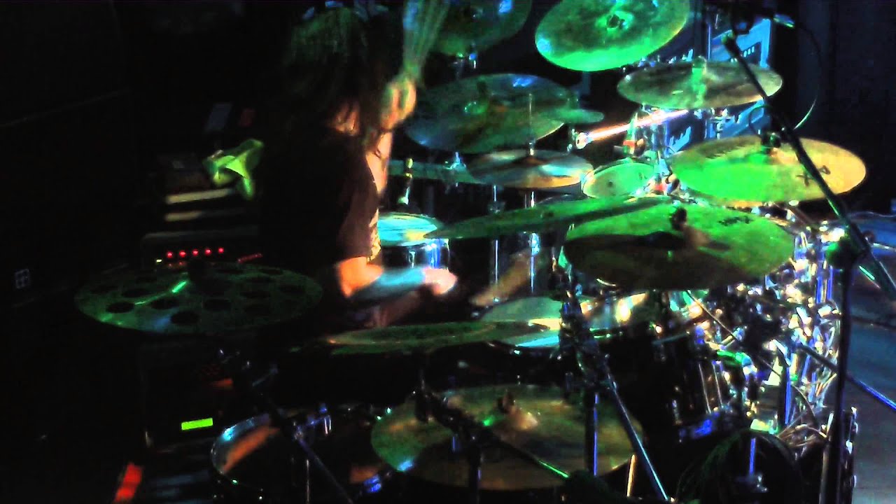 Pearl Artist George Kollias Drum Cam - The Inevitable Degradation Of Flesh @ Nosturi 7.12.2012