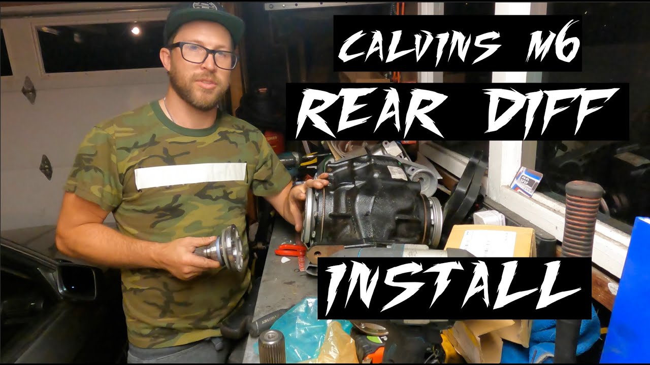 Calvins Bmw e64 M6 Rear Diff Install