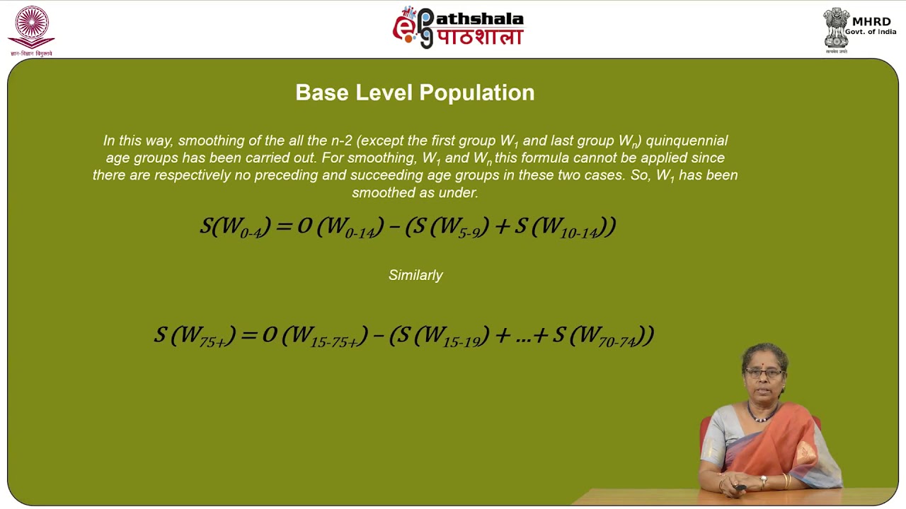 Population projections by expert committee Large States  Small States and urban population proj