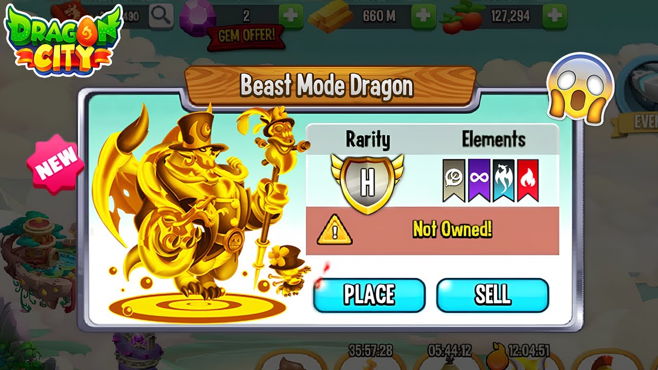 Dragon City: Hatching NEW Golden Doom Baron Dragon, the BEST Heroic Dragon 2026! 😱