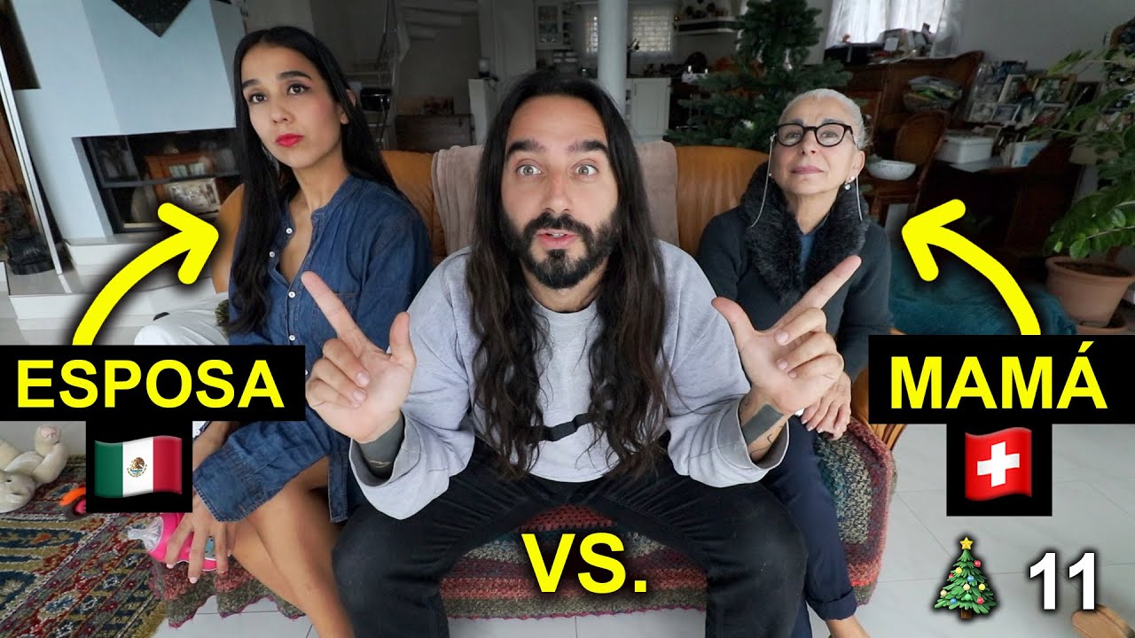 Mi ESPOSA vs. mi MAMÁ Choque Cultural México Suiza | Navidad día 11🎄